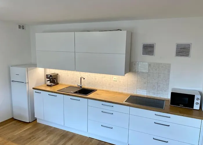 Appartement Spacious In A Quiet Neighbourhood + Private Parking *